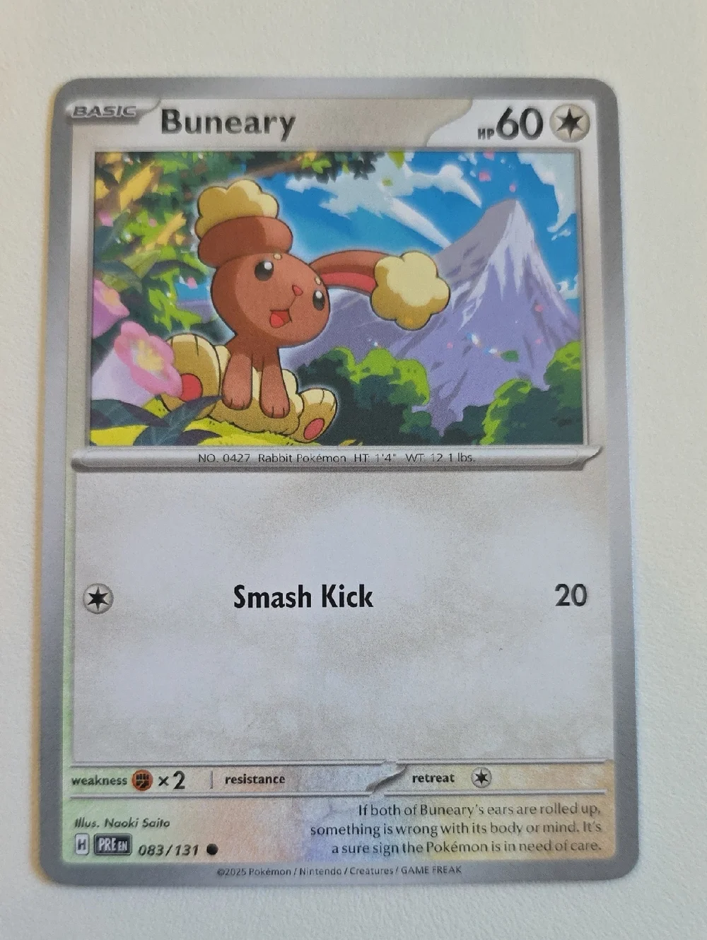 Pokemon Buneary And Buneary Holo Card Lot